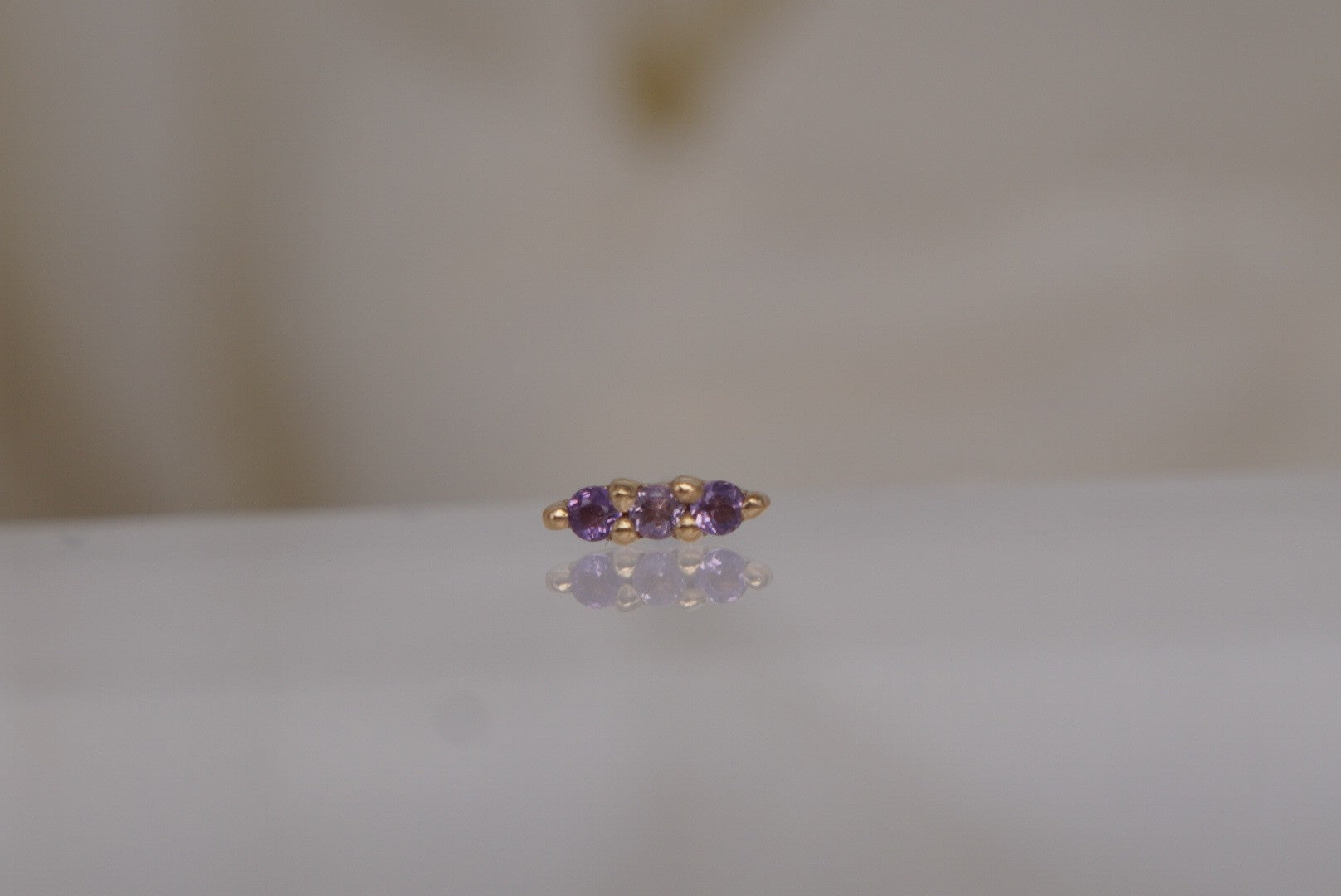 Mishka Prong #3 with Amethyst