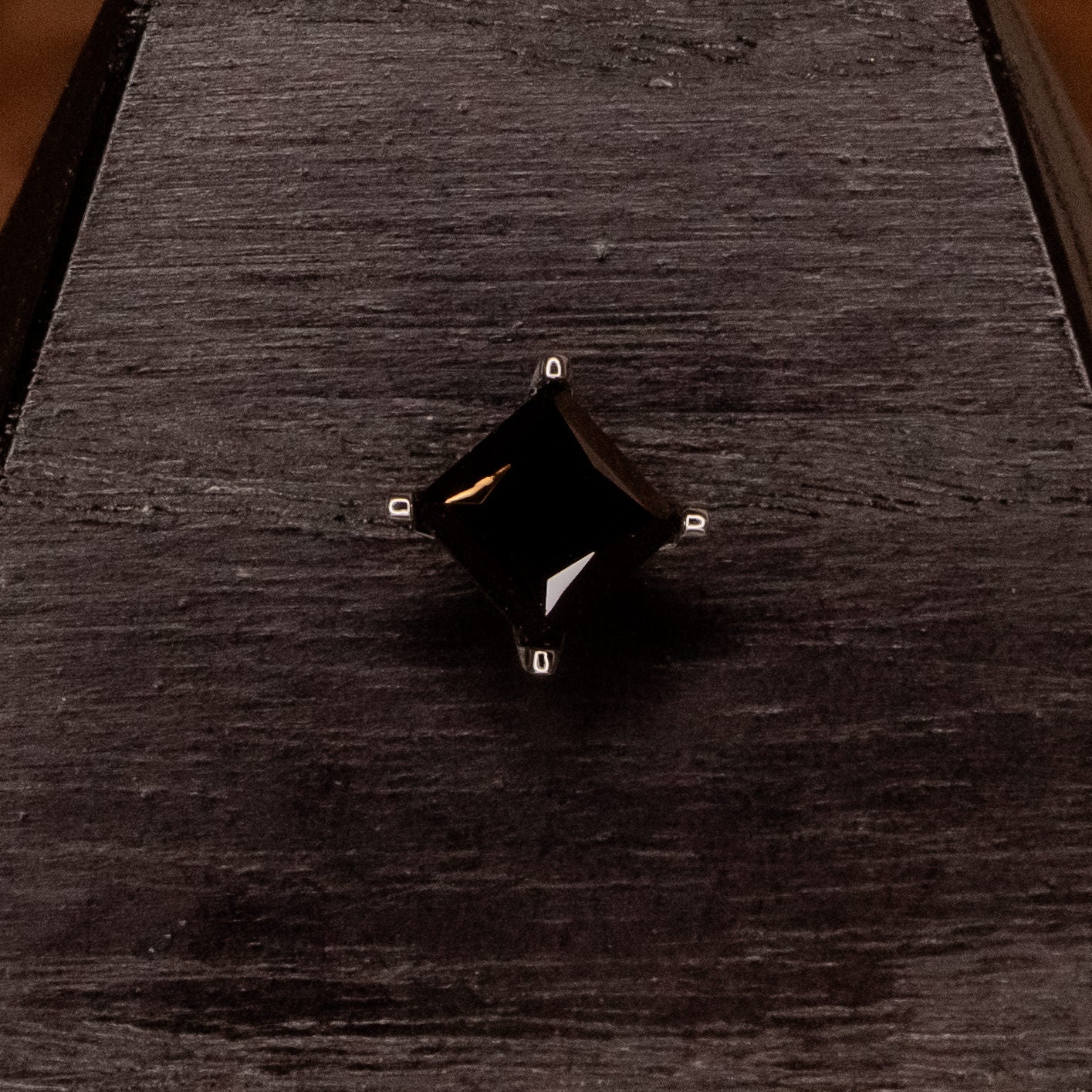 12/14g Princess Cut- Black Crystal