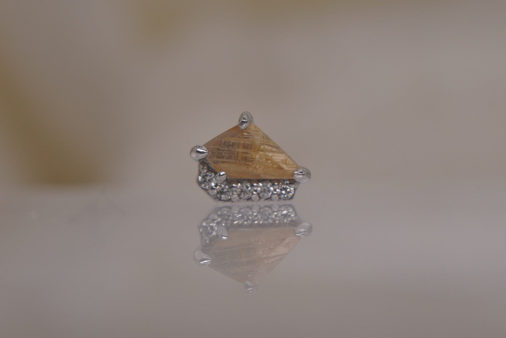Elevate- Golden Rutilated Quartz