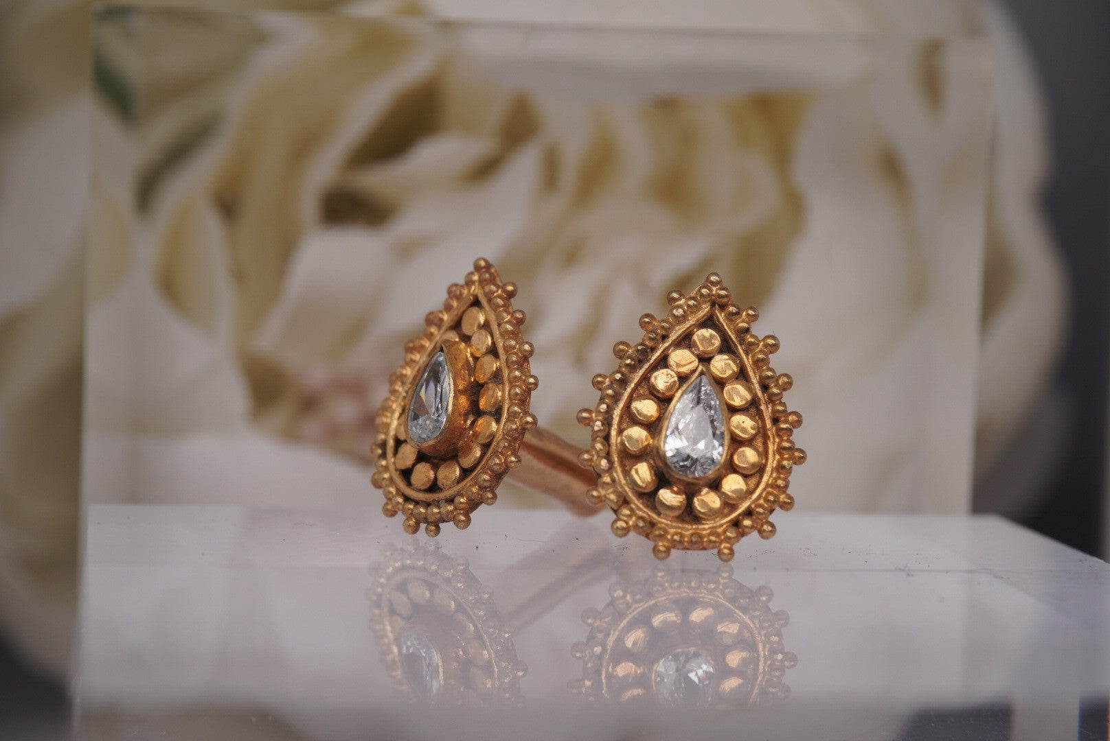 Aja- Yellow Gold Plated