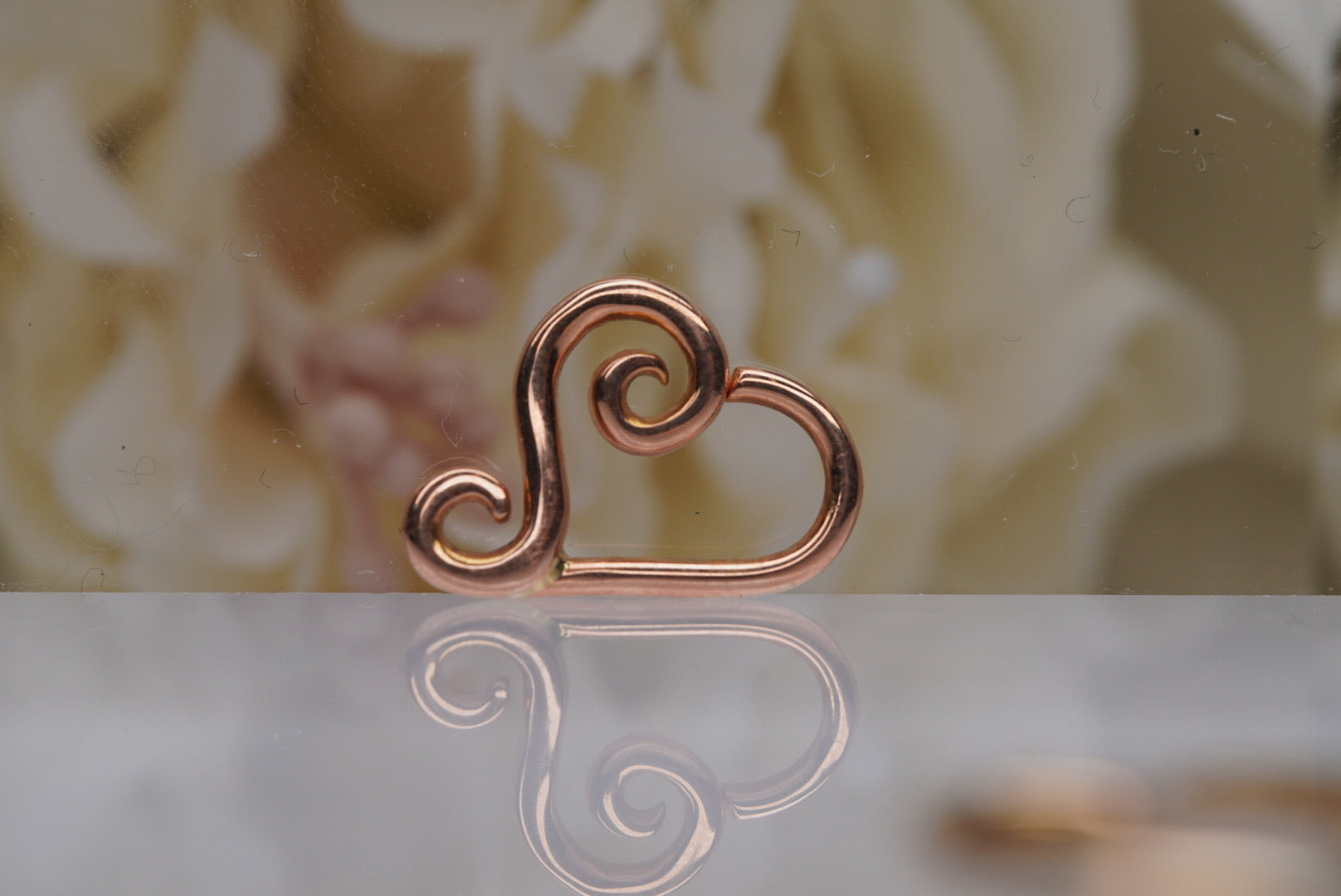 Archimedes in Rose Gold 16g 3/8"