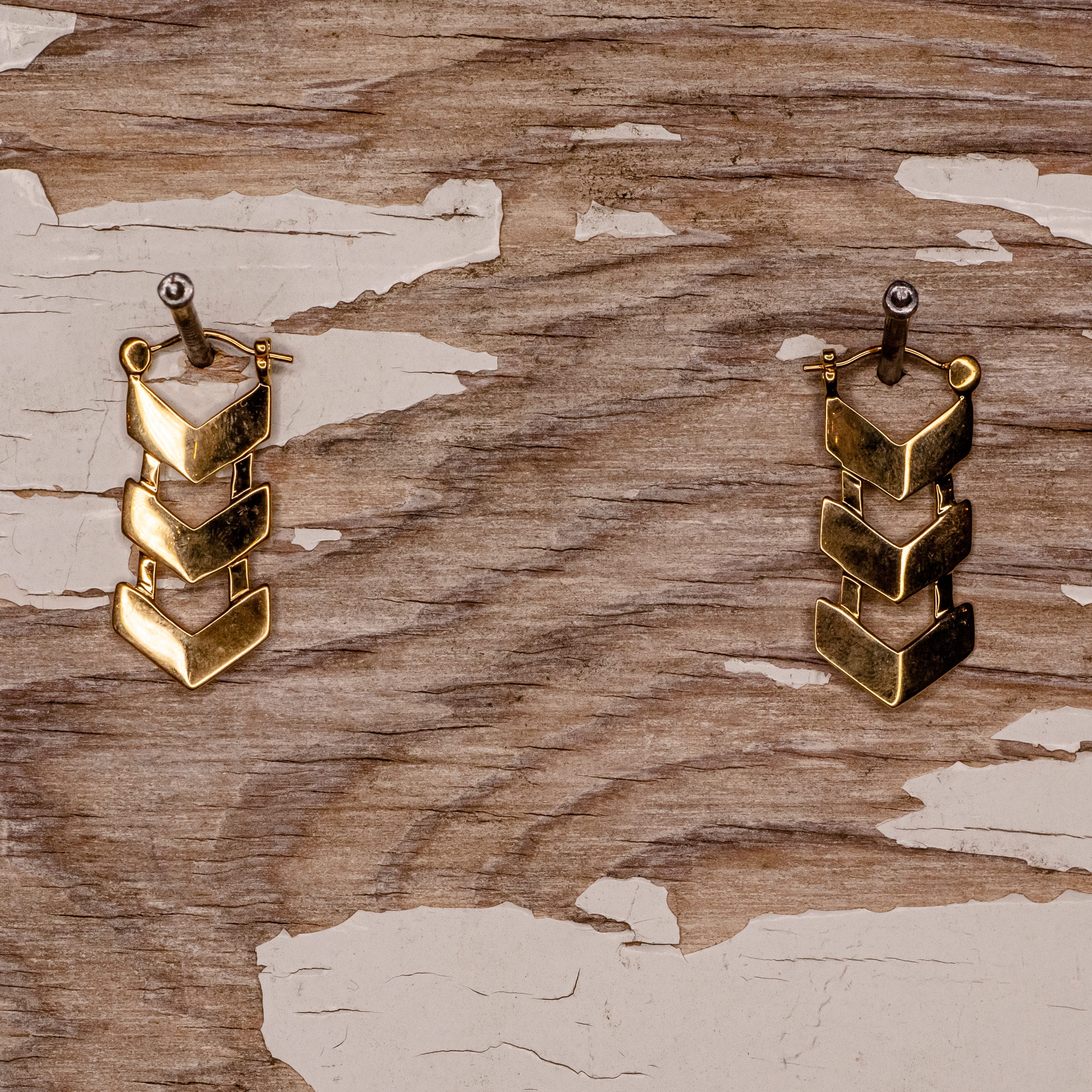 Triple Arrow-18g-Yellow Gold Plated