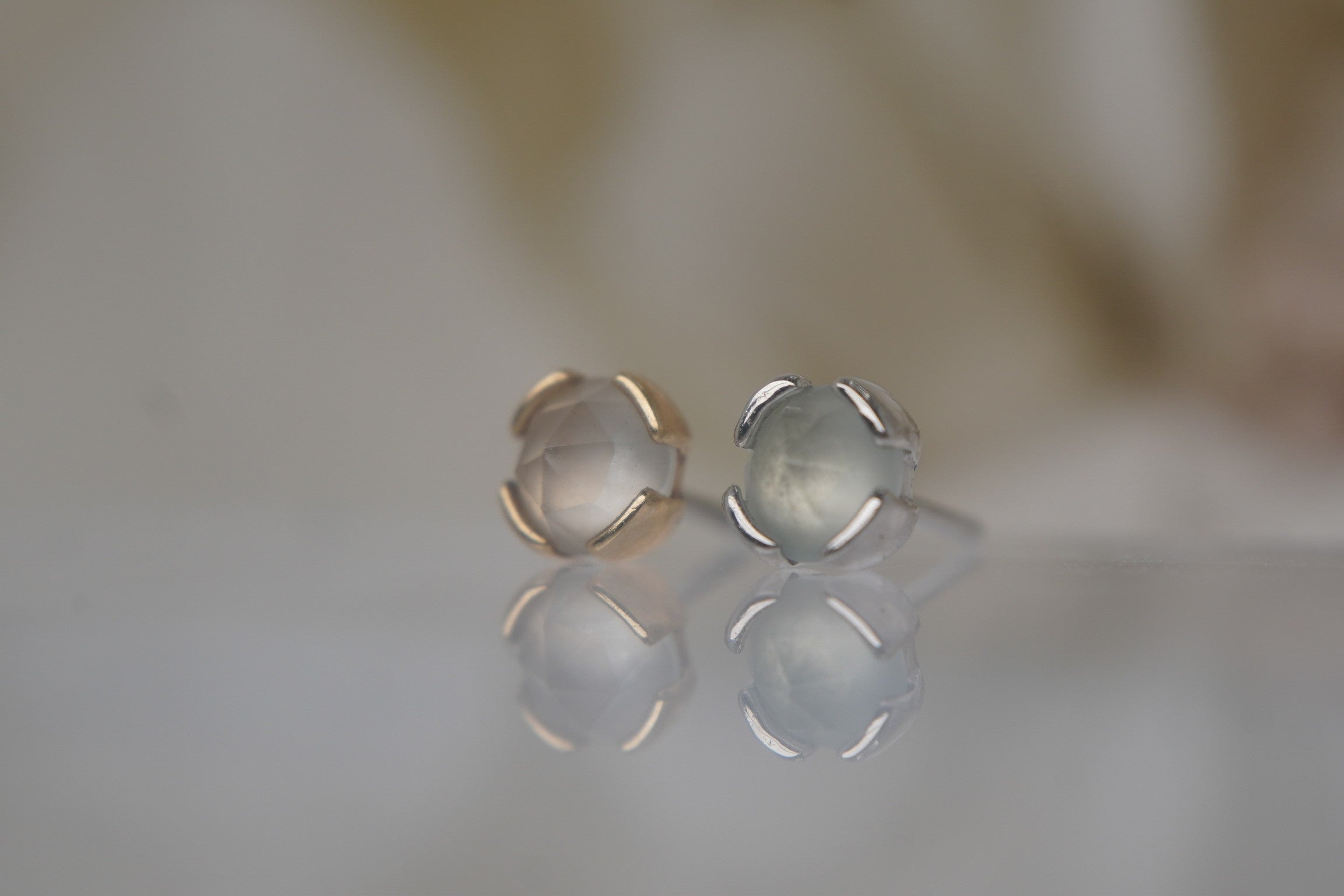 Peekaboo Sandblasted Aquamarine