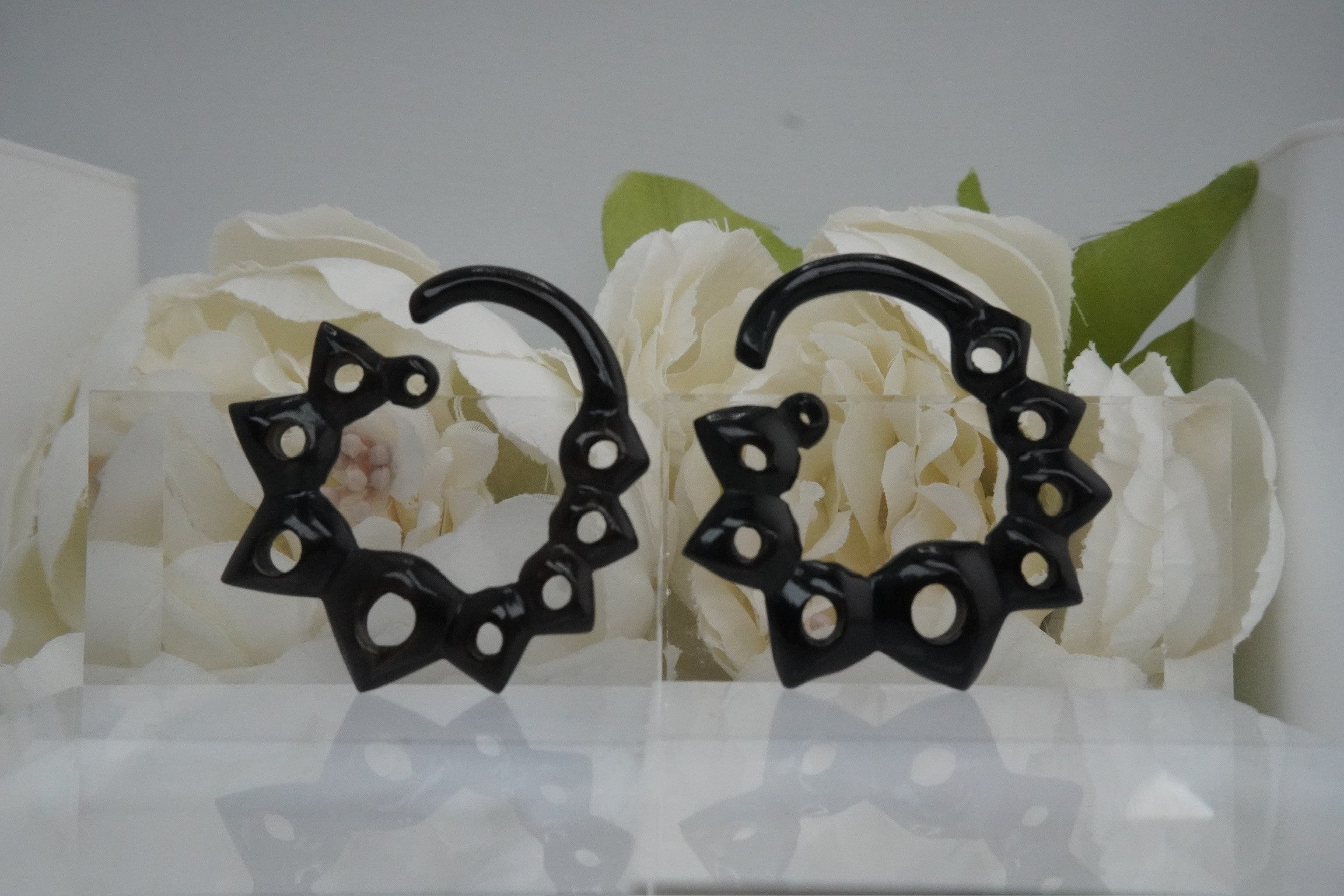 Spiked Black Hangers