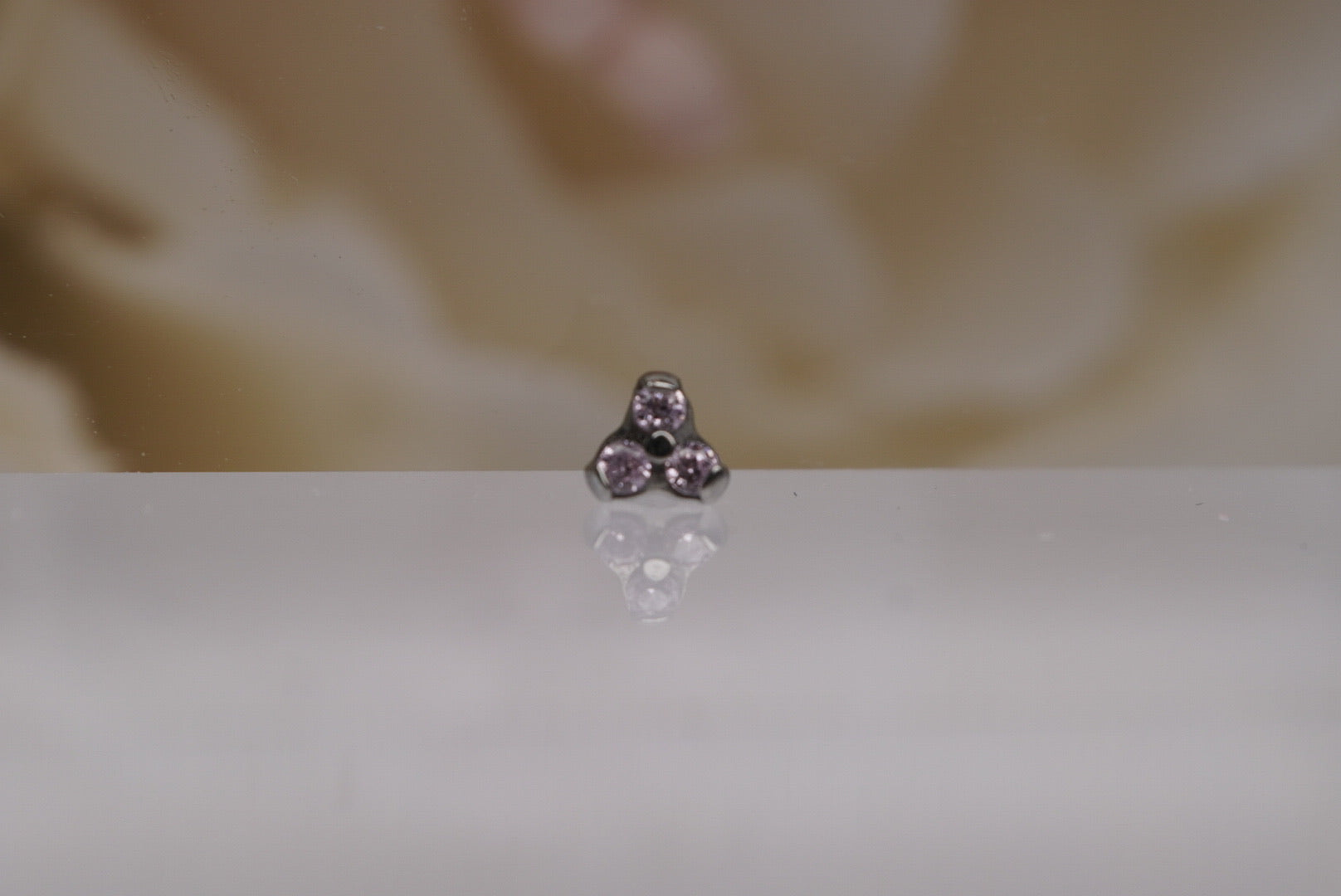 Trinity- 2.5mm (Light Pink)-12/14g