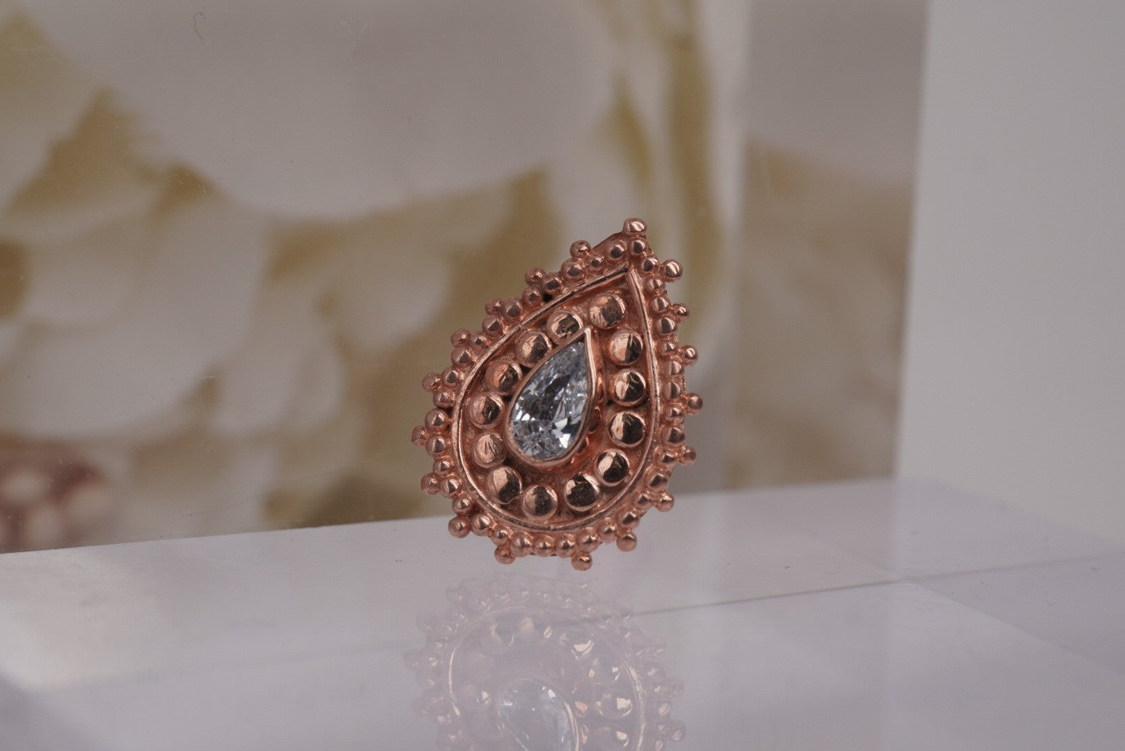Aja- Rose Gold Plated