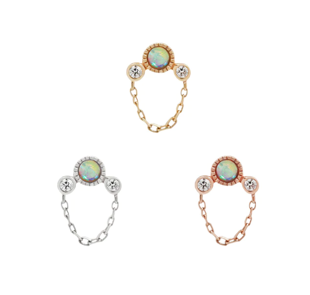 Halston with Crystals & Opals