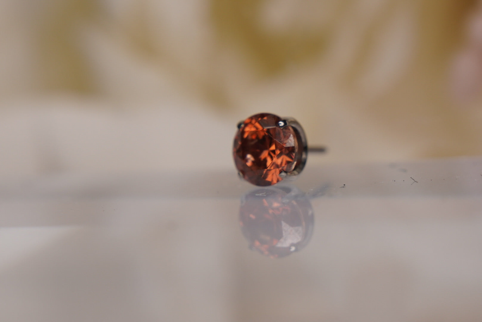 Caramel Crystal- Prong