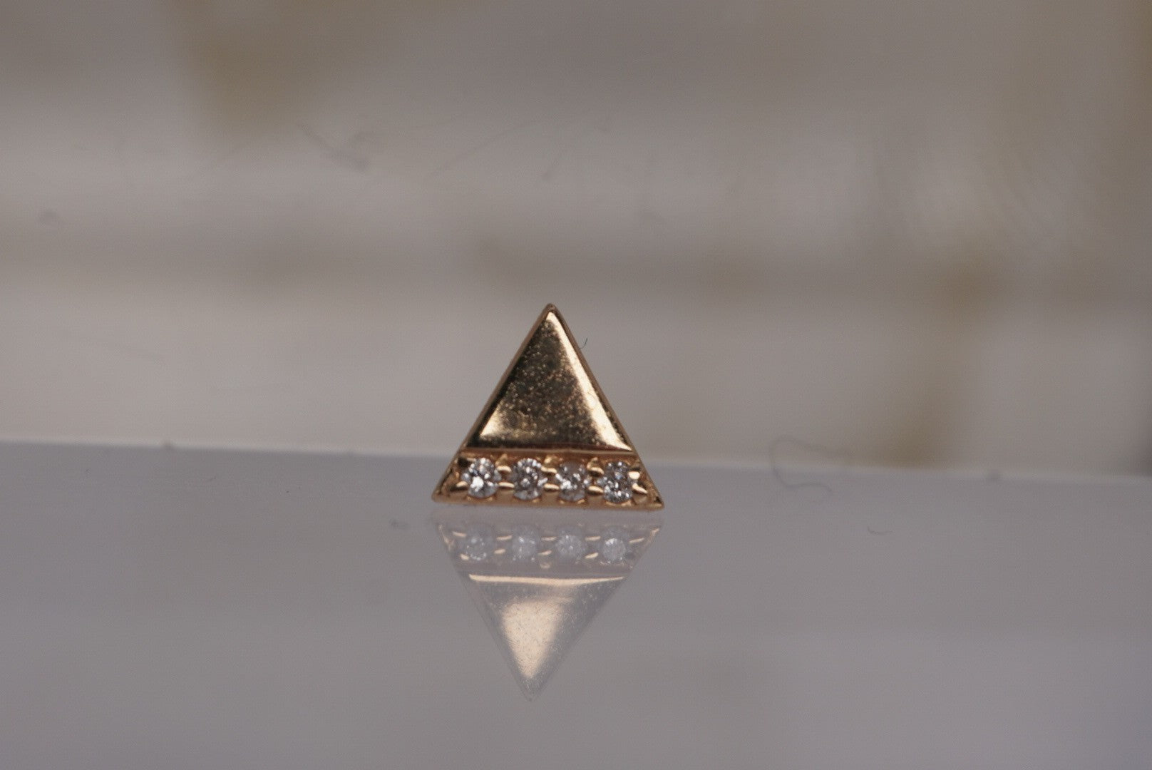 Love Triangle- GENUINE DIAMONDS