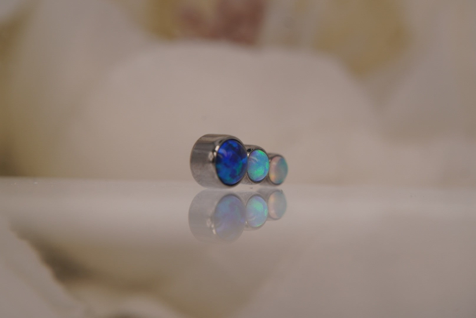 3-Gem  (Blue & Yellow Opals) 16g