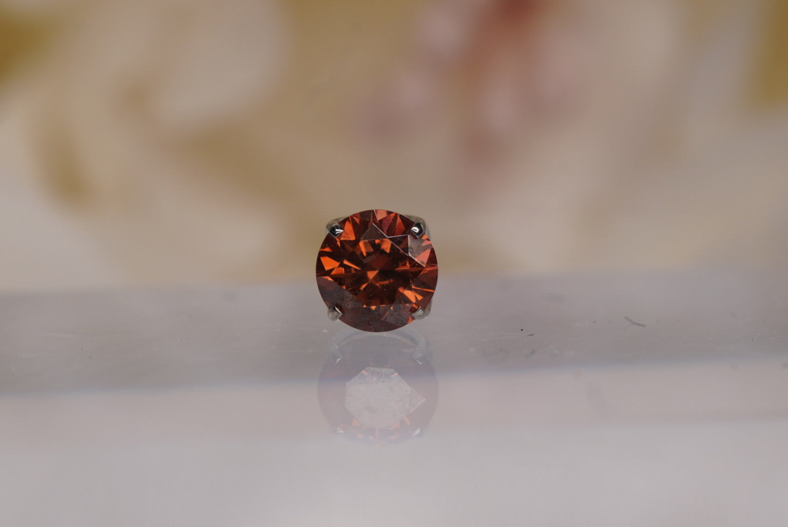 Caramel Crystal- Prong