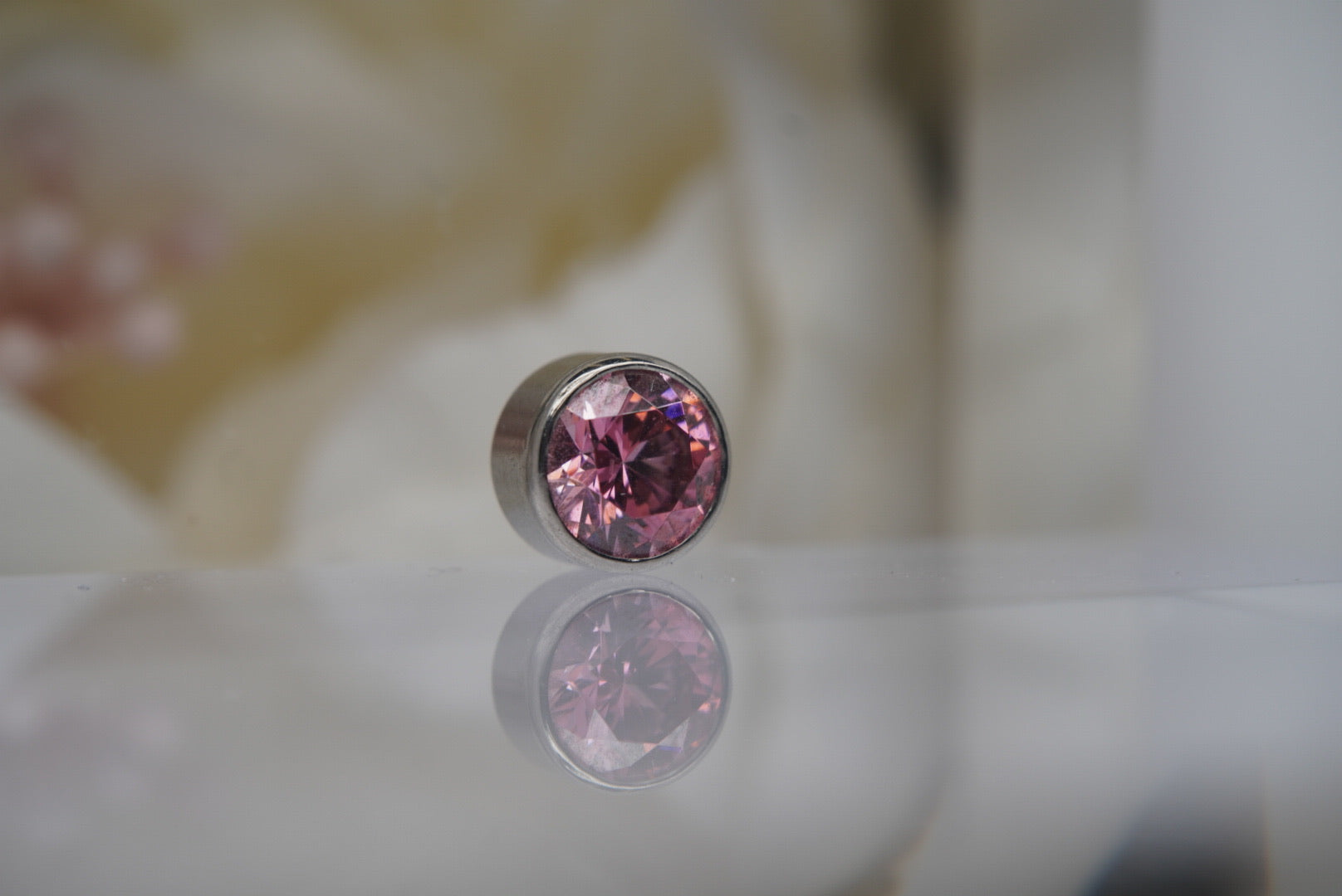 Special Pink Crystal- Bezel