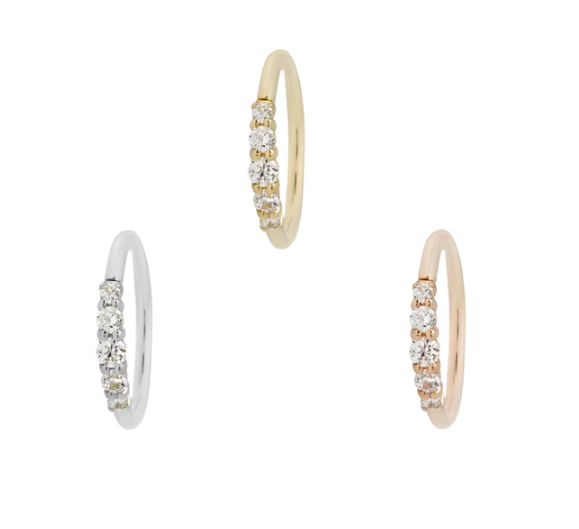 Brigitte Seamless Ring- 18g
