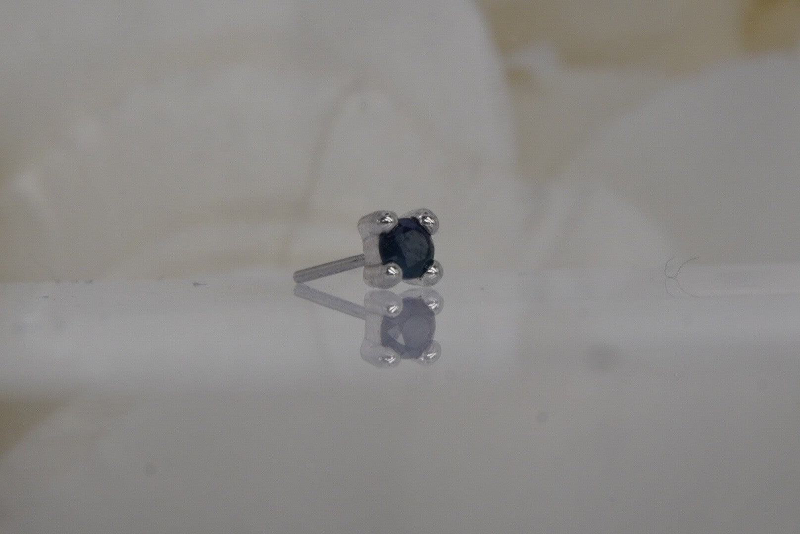Blue Sapphire Prong