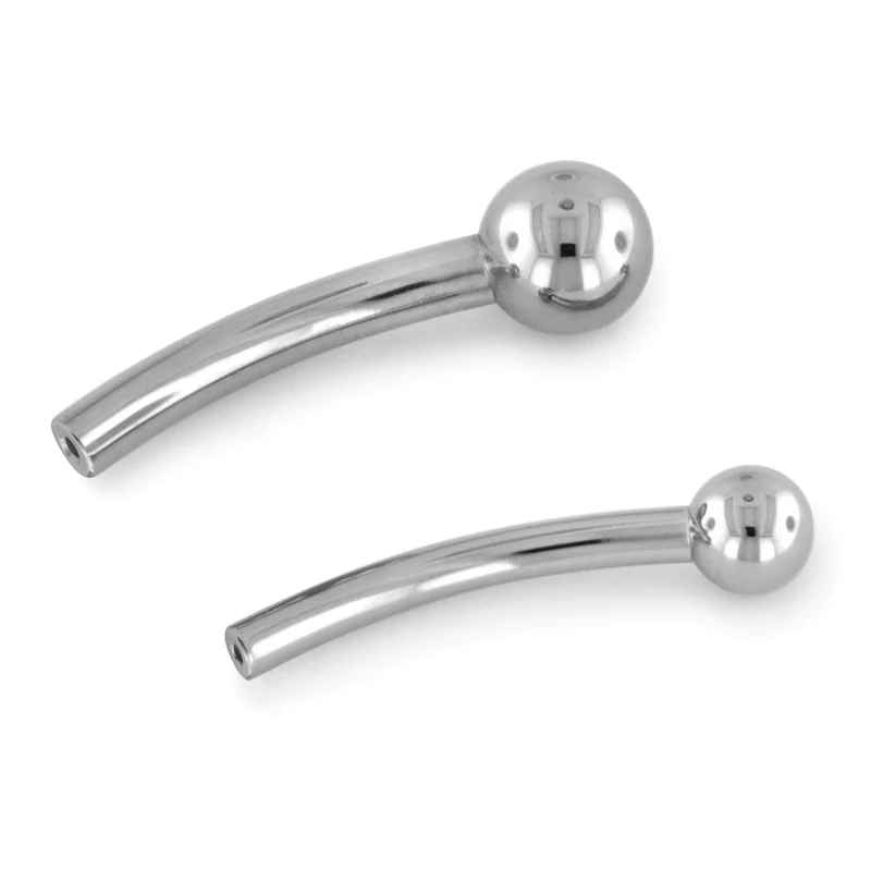 Threadless Curved Barbell