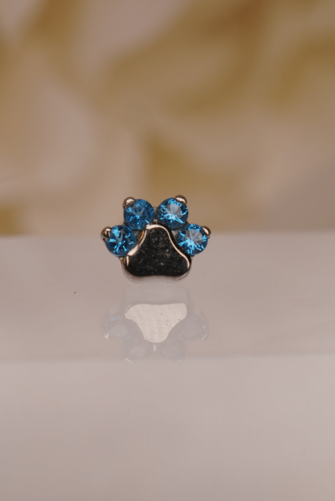 Threadless Paw Print (London Blue)