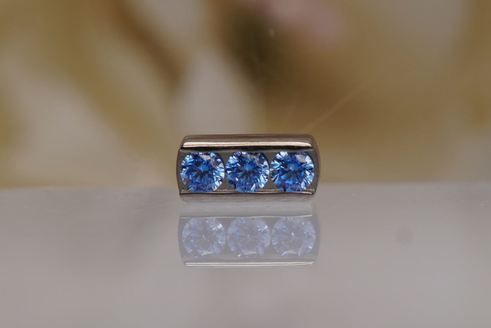 3-Gem Channel (Arctic Blue)