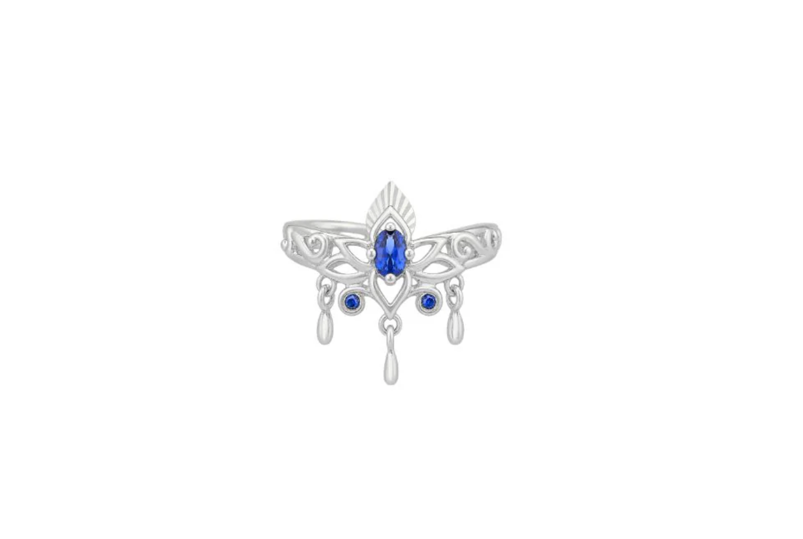 Tresor Cuff with Blue Sapphire