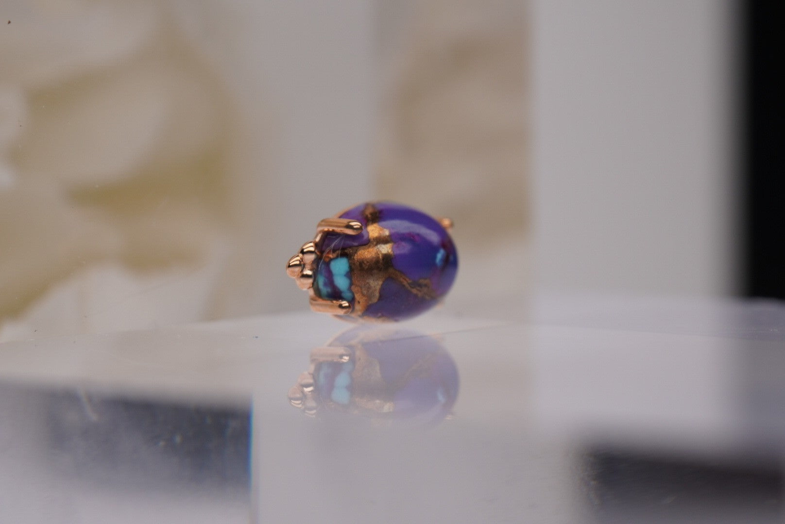 FaraTa with Purple Copper Turquoise