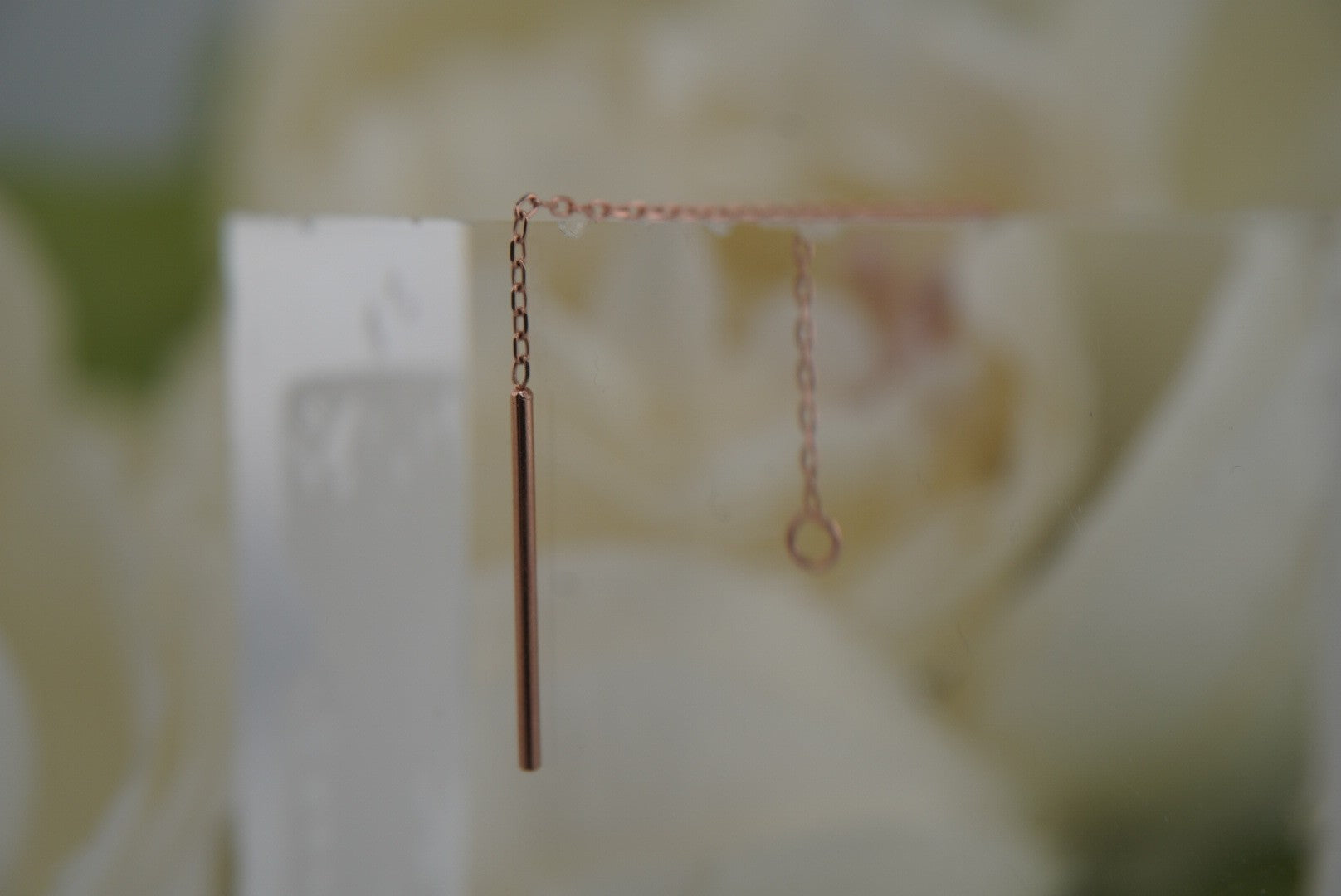 Gold Cable with Jump Ring