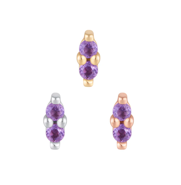 Mishka Prong #2 with Amethyst
