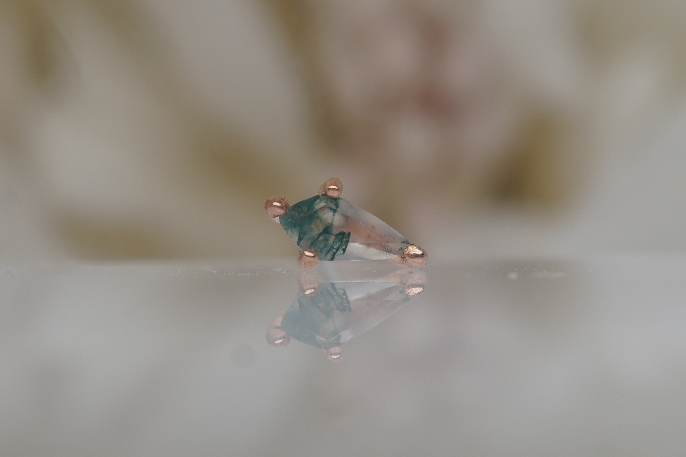 Mini Soho with Moss Agate