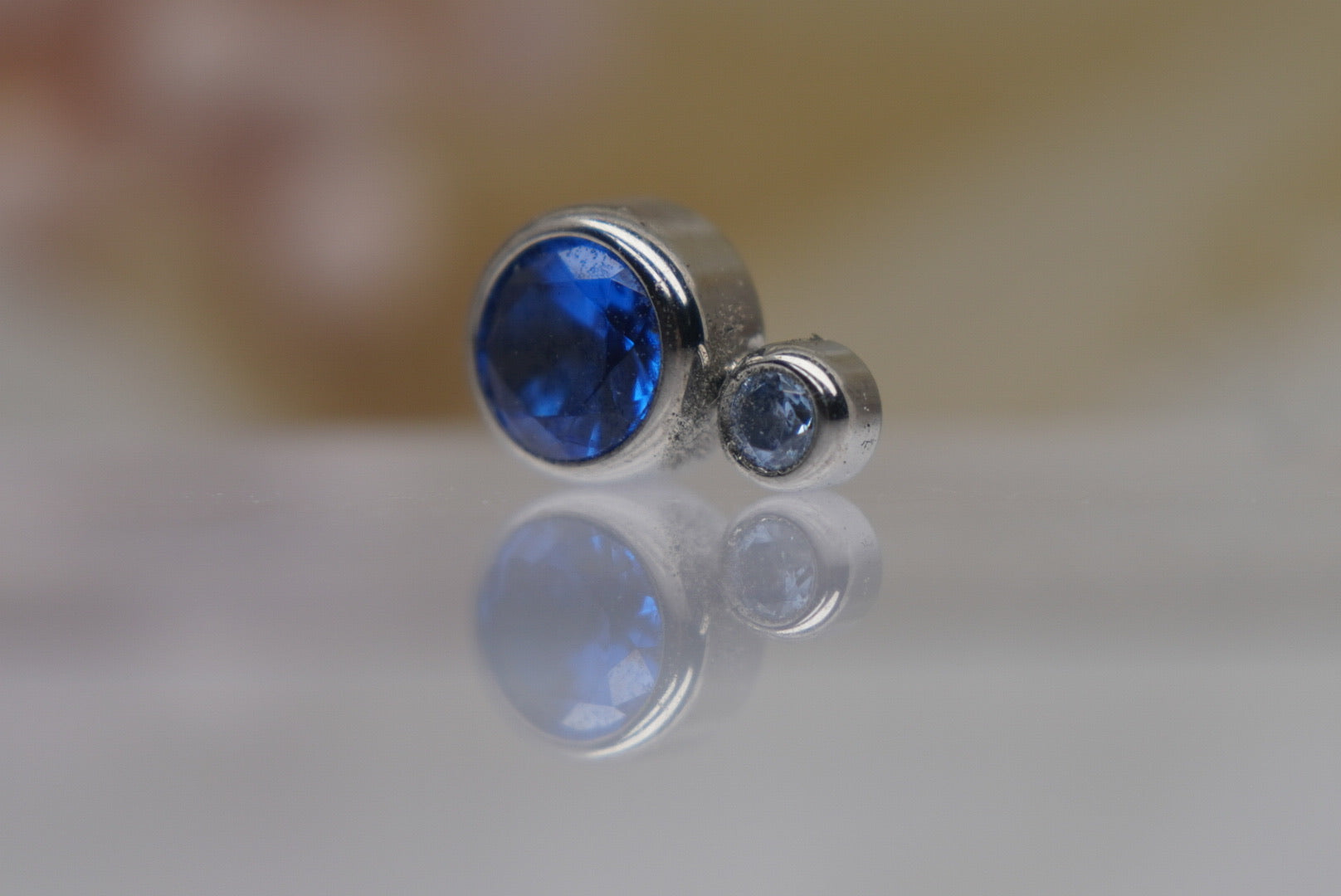 2-Gem (Dark Blue with Lavender)