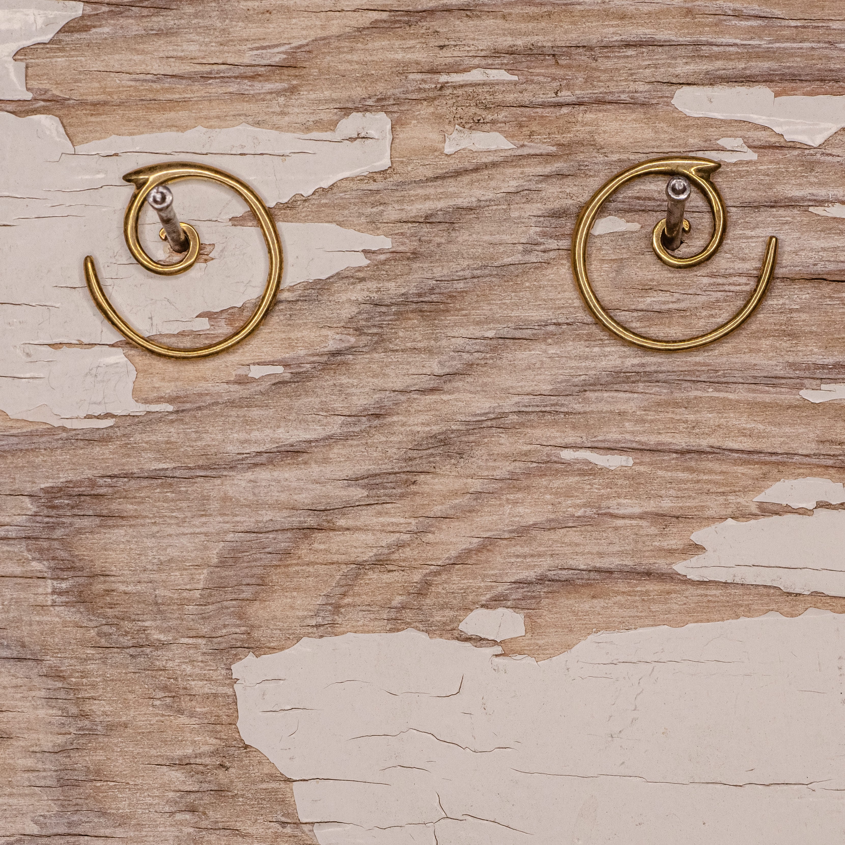 Spiral Tail-12g-Yellow Gold Plated