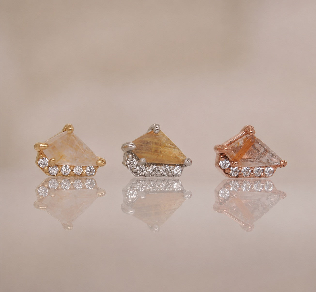 Elevate- Golden Rutilated Quartz