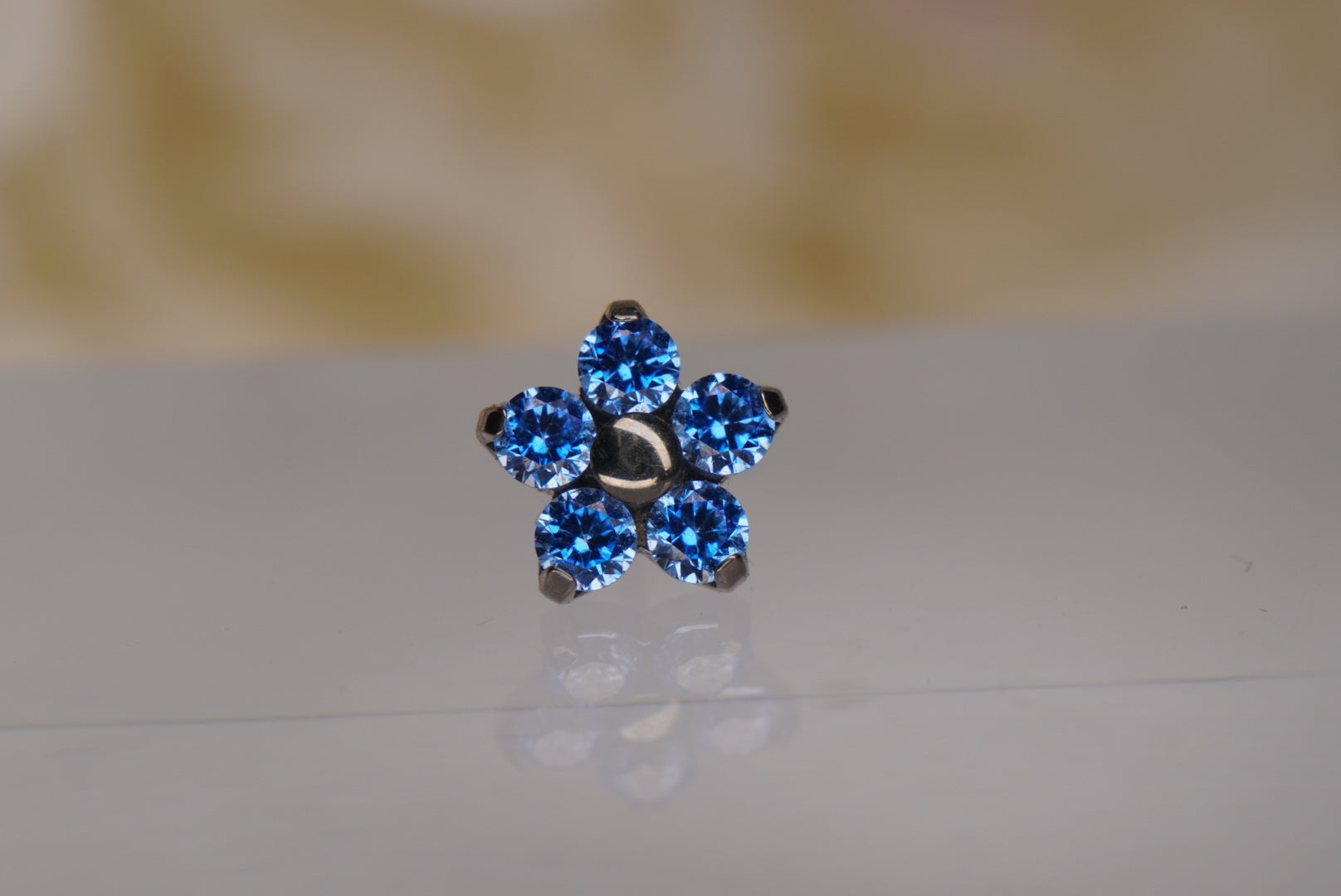 5-Petal Flower (Arctic Blue)