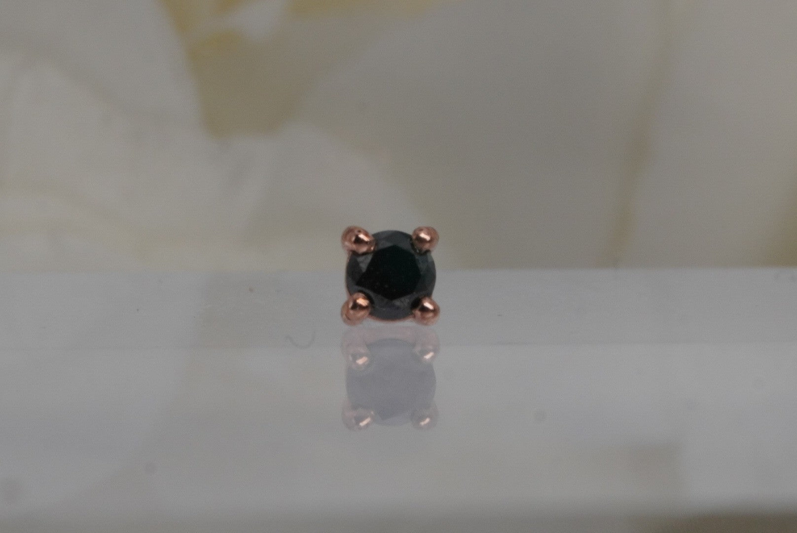 Prong with Black GENUINE DIAMONDS