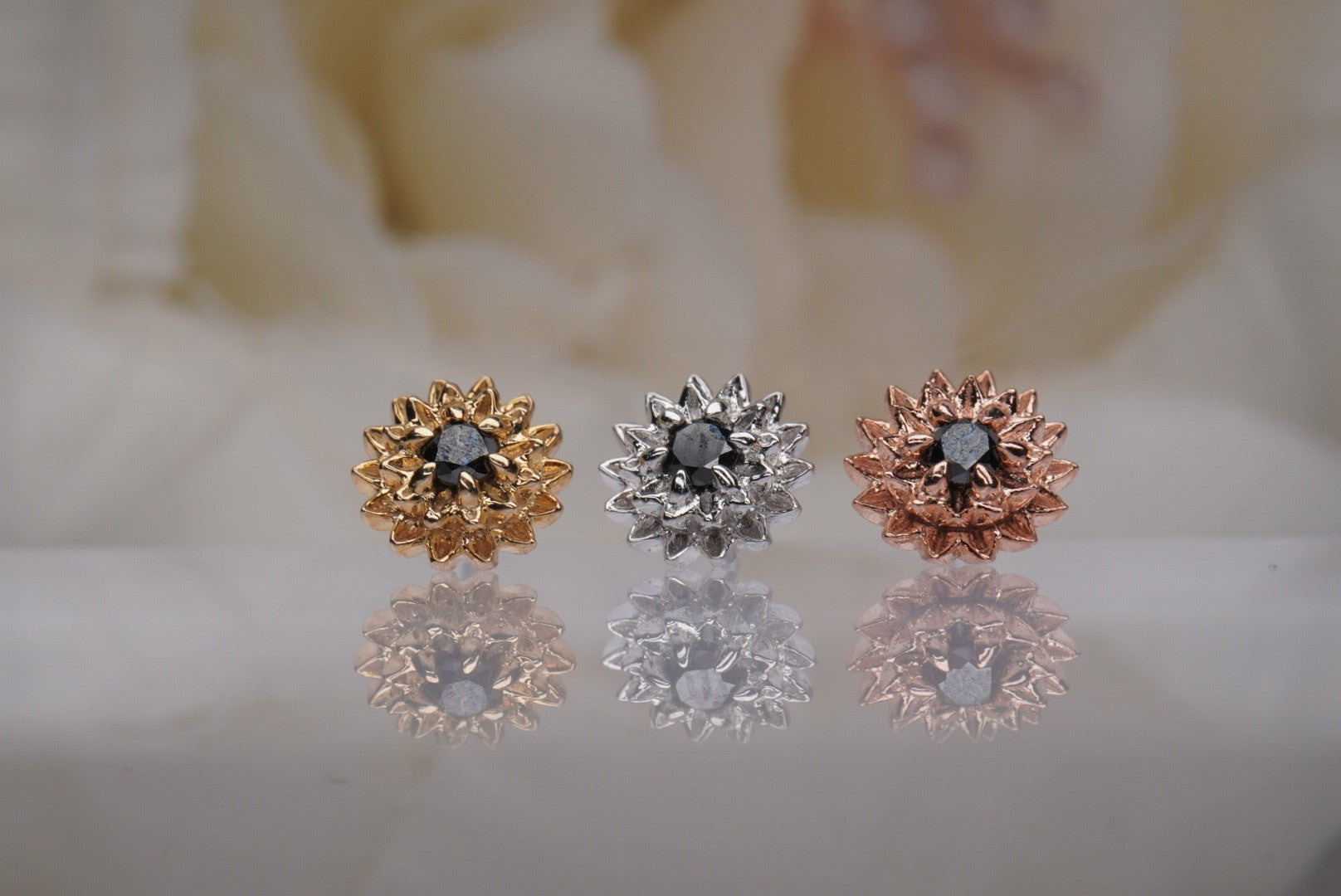 Dahlia with Black Diamonds