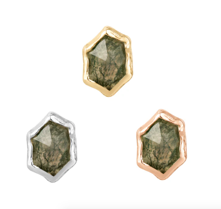 Mini Pump Up the Volume- Moss Agate