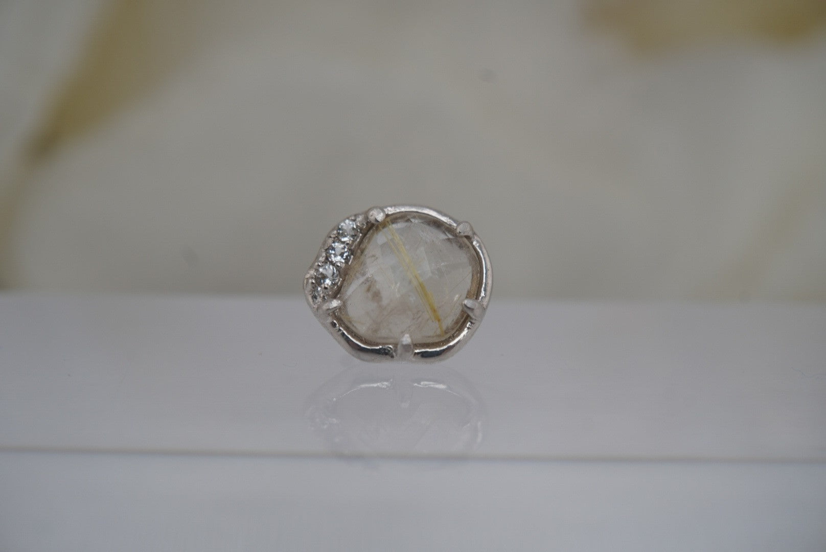 Vision with Rutilated Quartz & Topaz