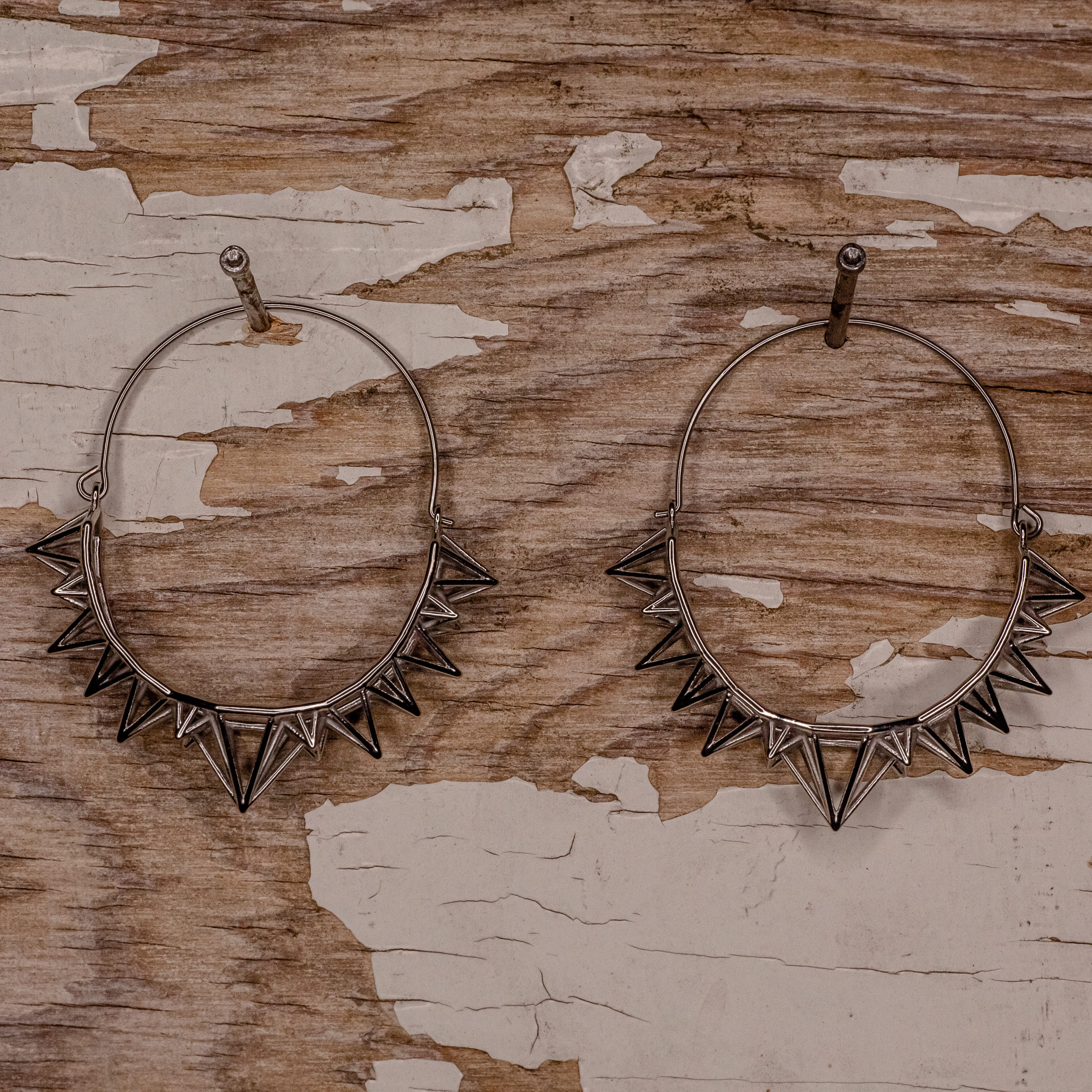 Atlas Hoops- Stainless Steel