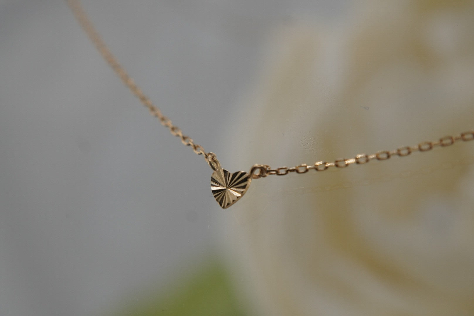 Modern Romance Necklace in Yellow Gold