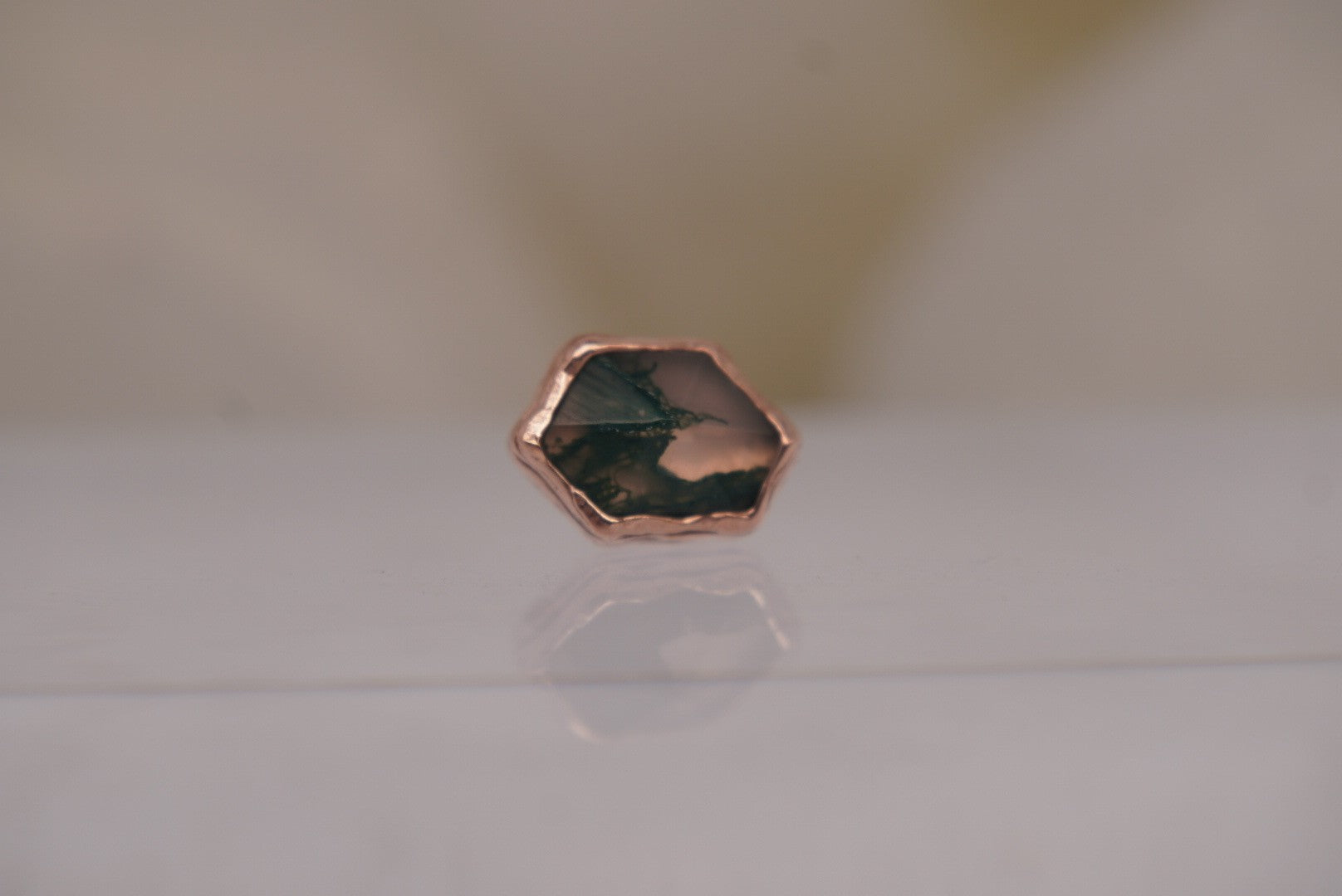 Mini Pump Up the Volume- Moss Agate