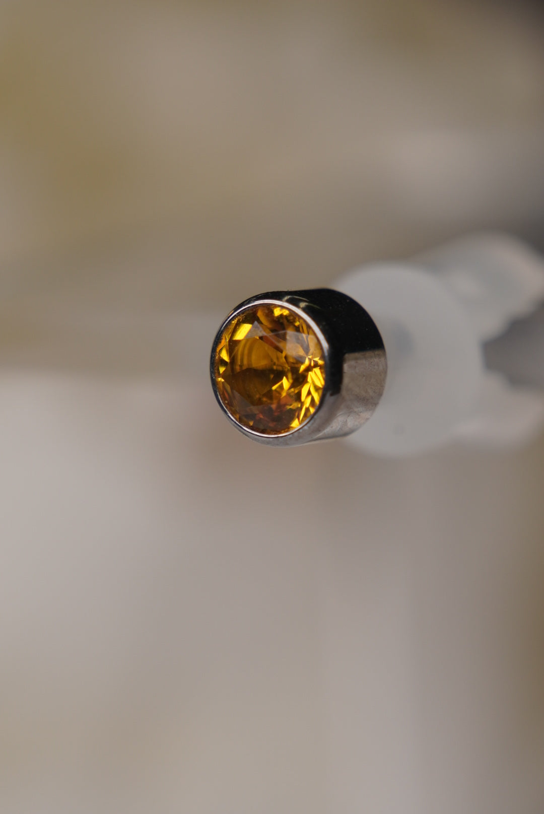 Yellow Crystal- Bezel