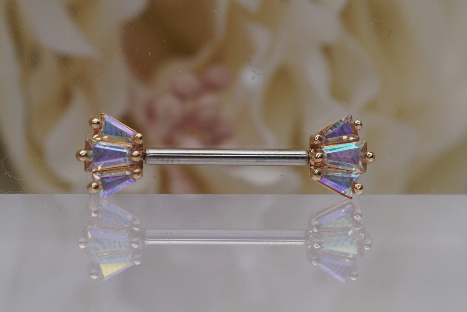 Gemma Trois- Forward Facing with Mercury Mist Topaz