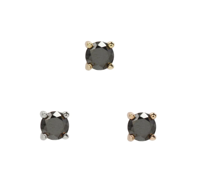 Prong with Black GENUINE DIAMONDS