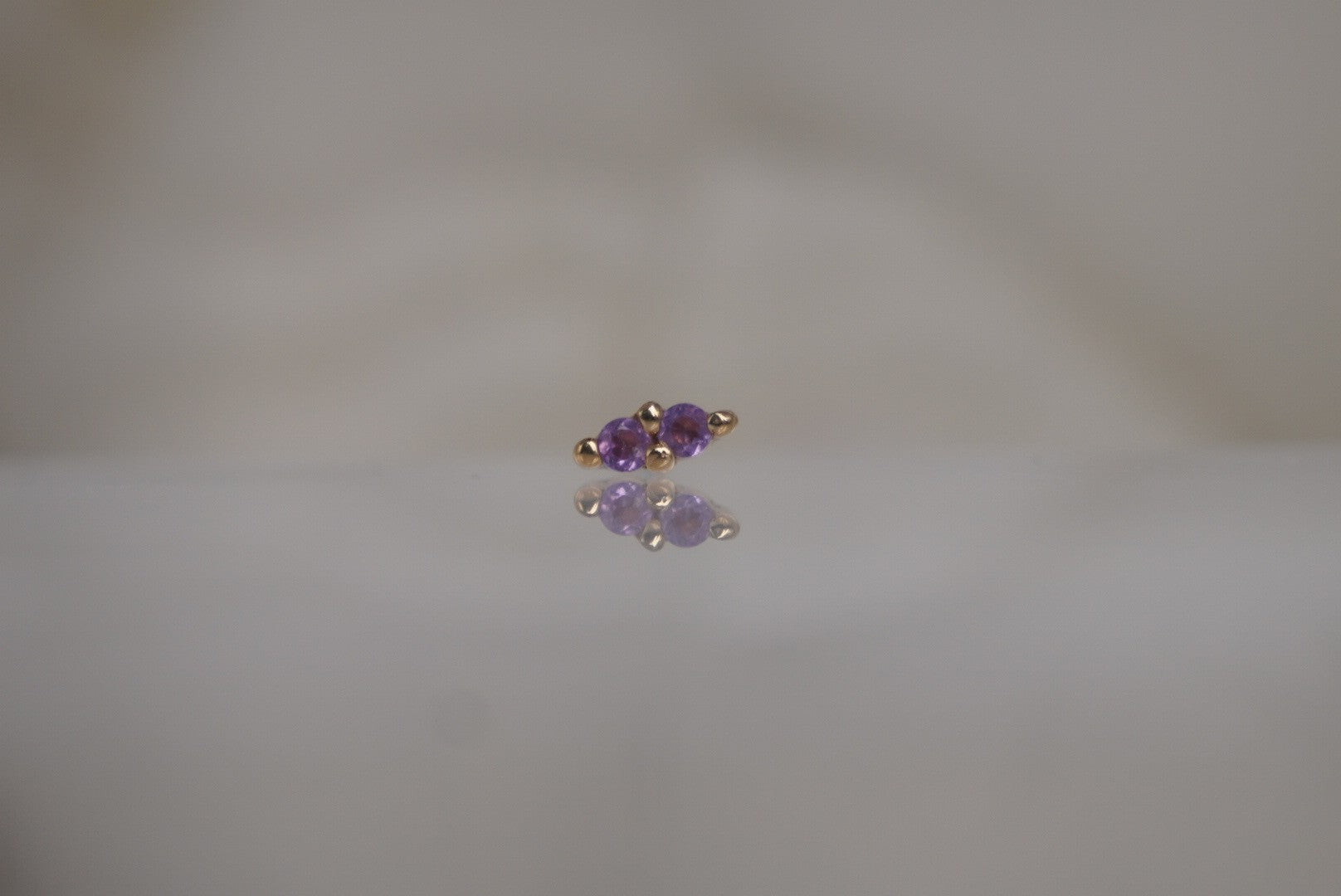 Mishka Prong #2 with Amethyst