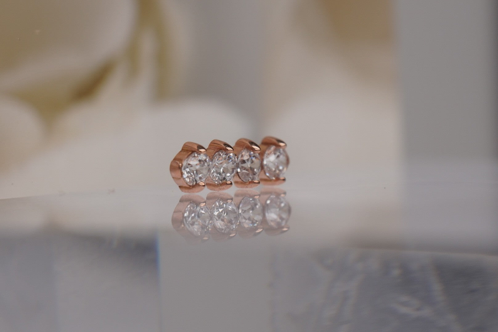 Flat Line in Gold- 16g
