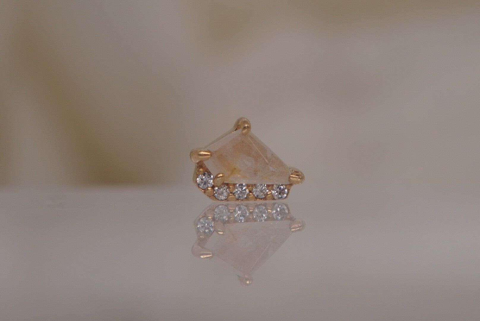 Elevate- Golden Rutilated Quartz