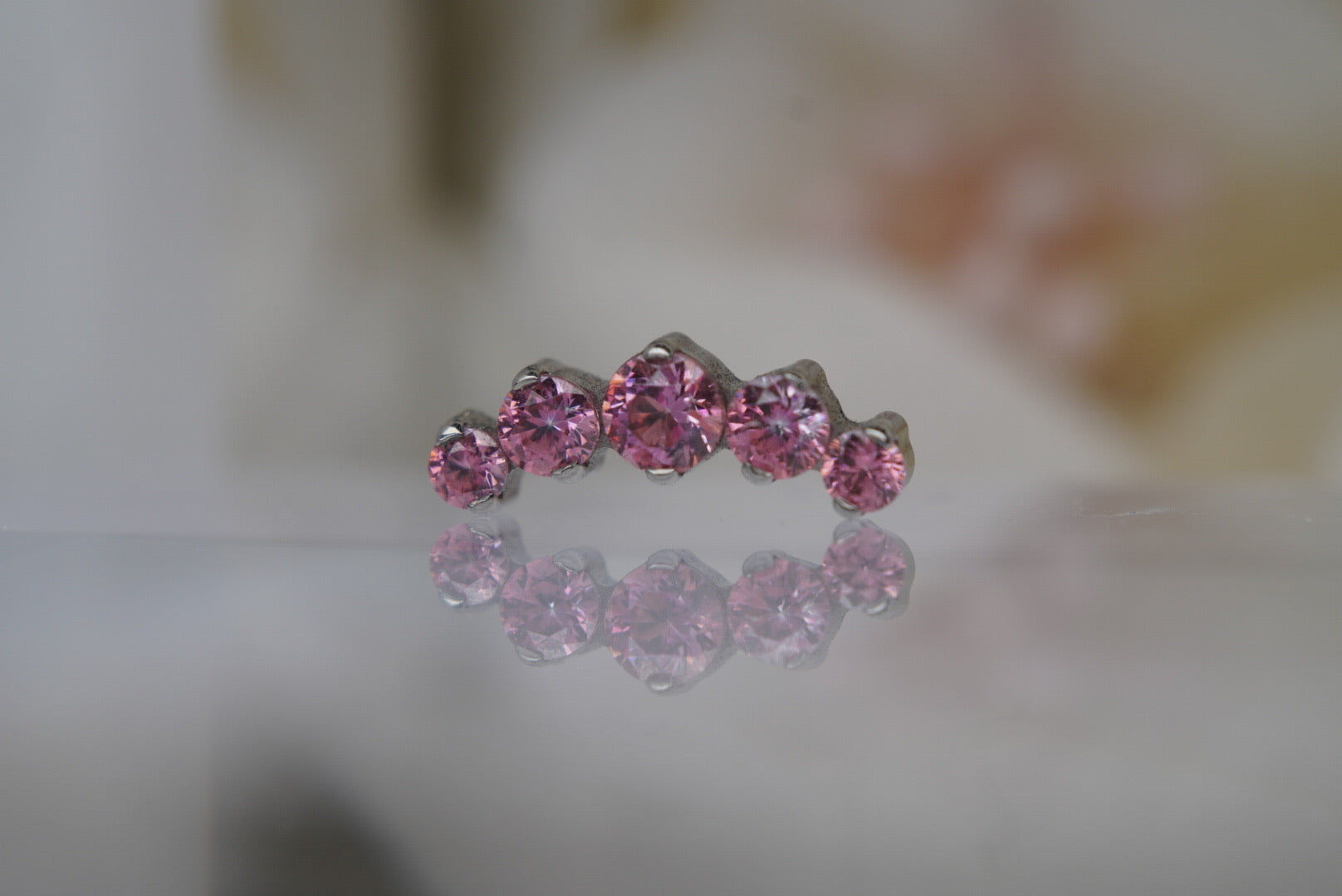 Special Pink Swarovski Crystal Prium- 16/18g