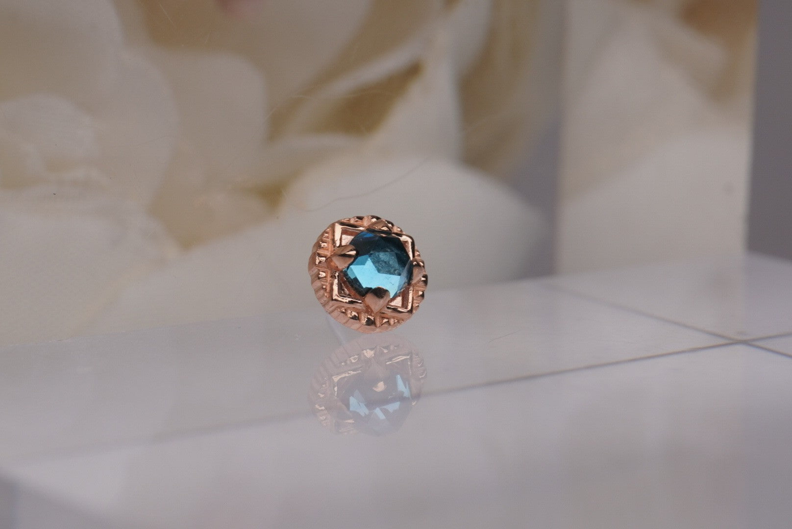 Omega 24 with London Blue Topaz