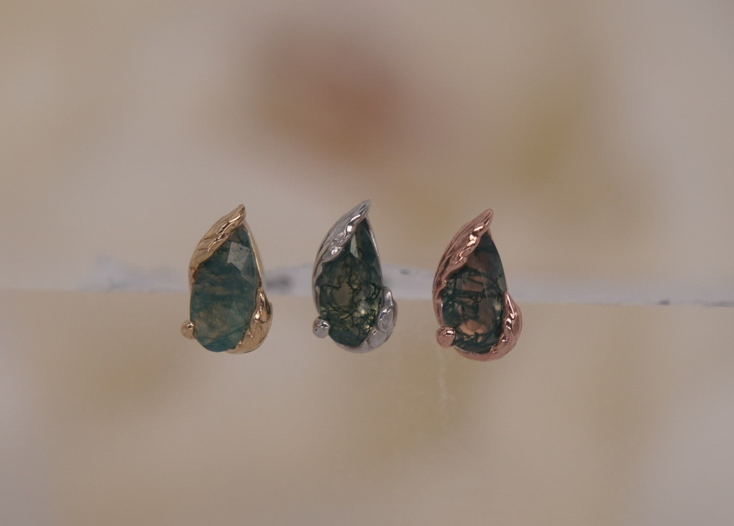 Occasion with Moss Agate