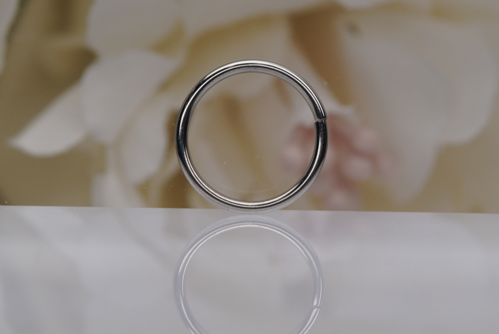 18g Niobium Seamless Ring
