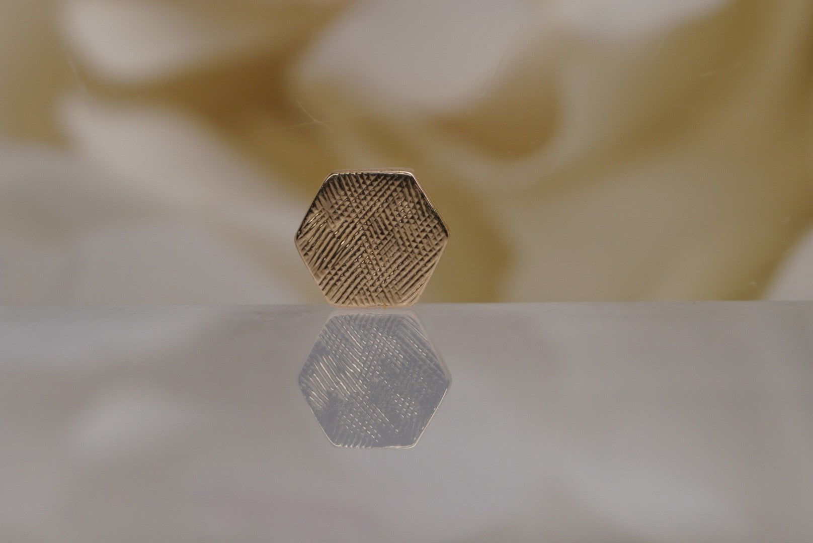 Hexagon - Florentine Finish