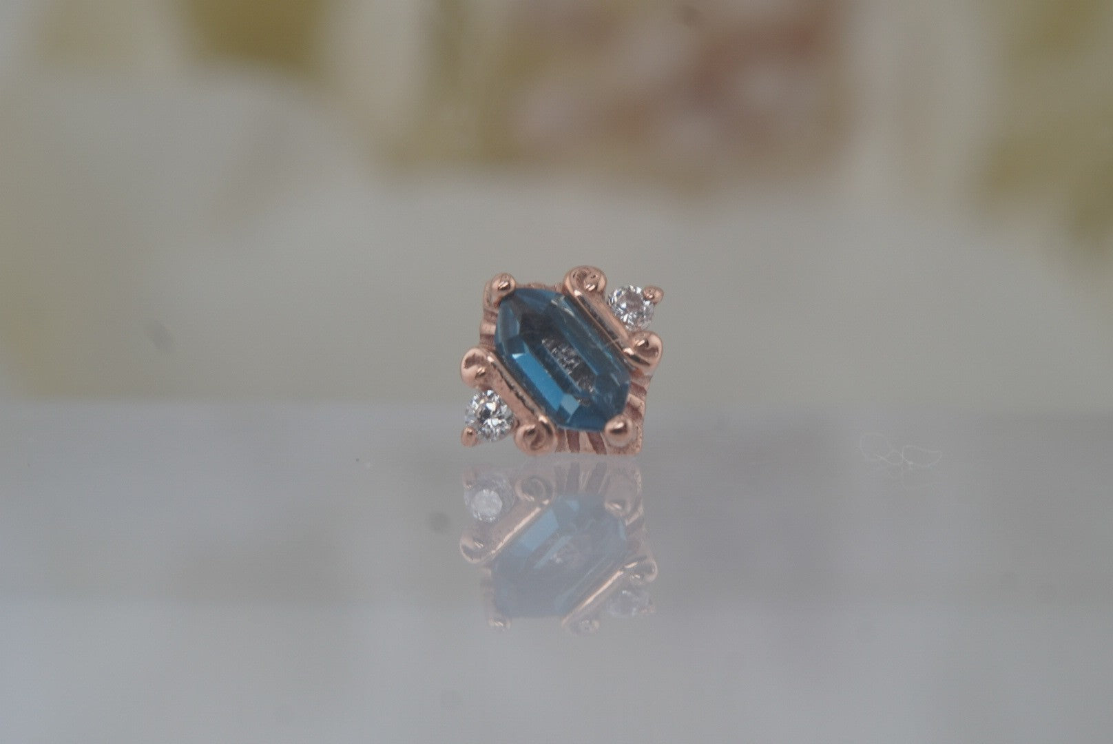 Reyna with London Blue Topaz