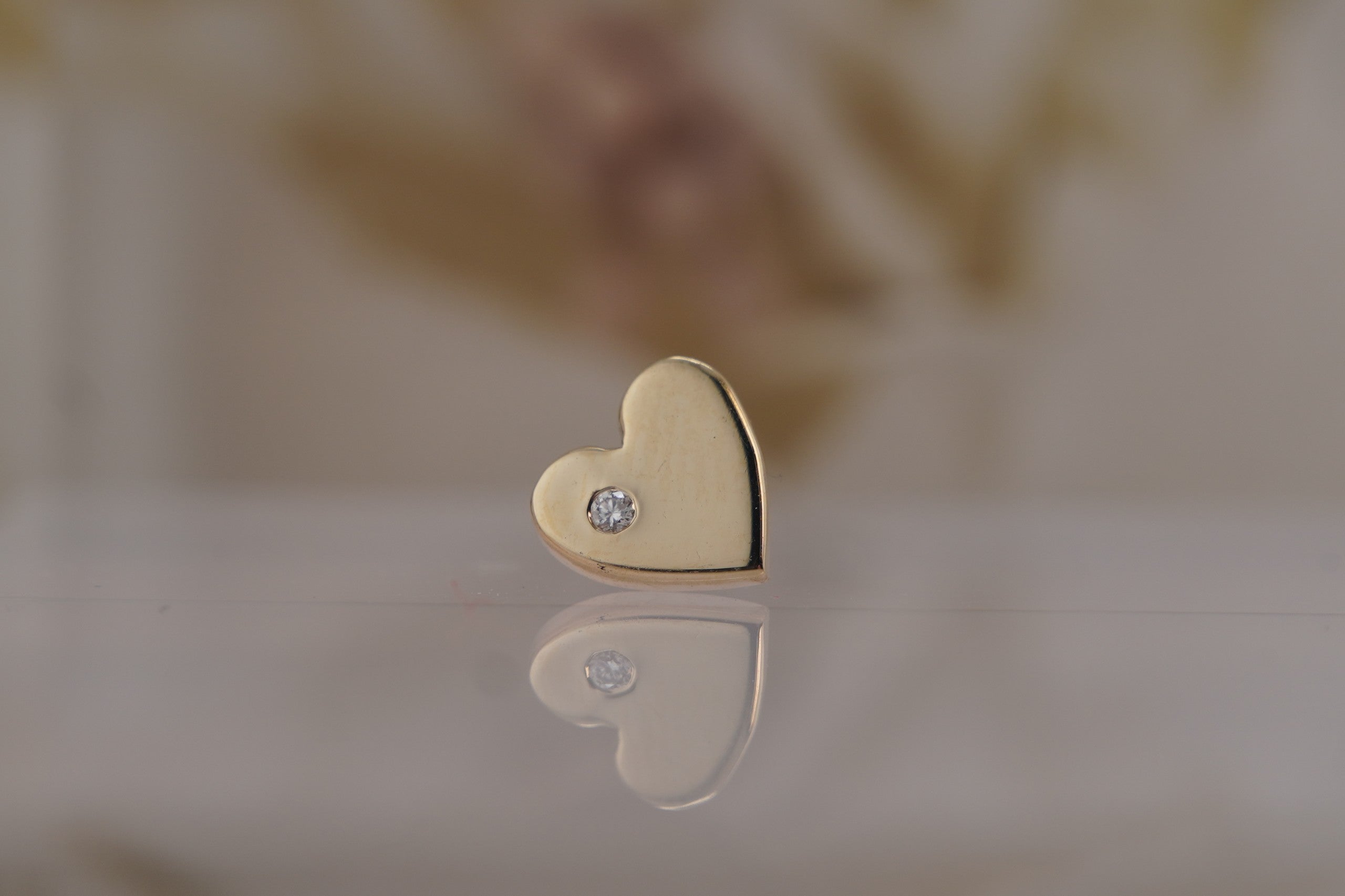 Heart Playing Card with Diamond